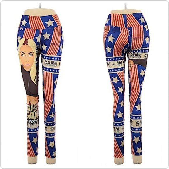 Premadonna by Ann Chery stars & stripes legging - Picture 6 of 10